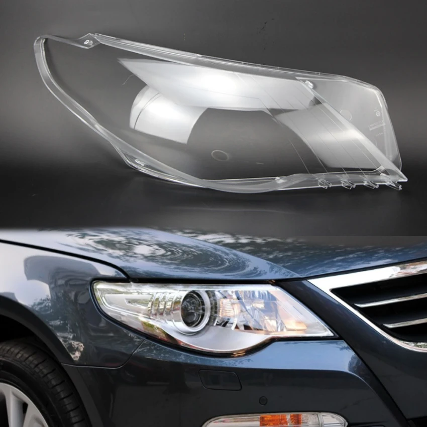 2 шт. Прозрачный Абажур для объектива, крышка для фар, прозрачная пластиковая защитная крышка для лампы, стеклянная крышка для Passat CC 2009