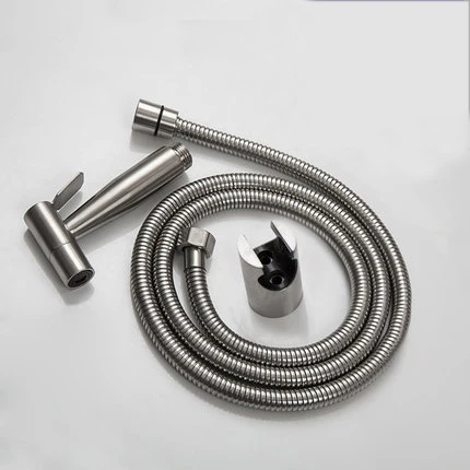 Handheld Bidet Spray Shower Set Toilet Sprayer Douche kit Bidet Faucet,Brushed Nickel,Rose gold Brushed gol 304 Stainless Steel Brushed nicke 4