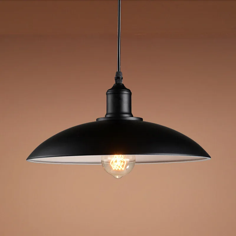 

Northern European-Style Loft Retro Ceiling Light Industrial-Style Restaurant Bar Counter Coffee Shop Creative Iron Art Pot Cover