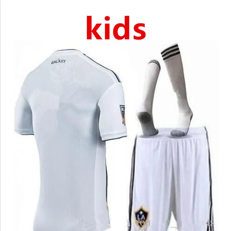 19 20 Детский комплект MLS LA Galaxy футболка для футбола с изображением галактики Лос-Анжелеса Ибрагимовича Джовани Камары Детские футболки для футбола - Цвет: kids