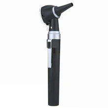 Тип 2 Волоконно-оптическое освещение Профессиональный отоскопио ушной очиститель медицинский отоскоп набор лампа XHL диагностический домашний дорожный медицинский