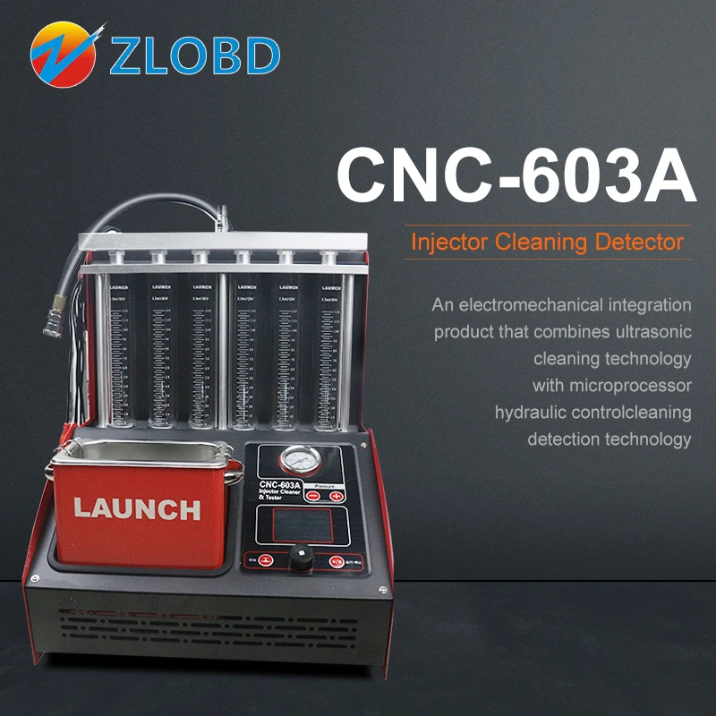 Установка для очистки инжектора LAUNCH CNC 603A станок с ЧПУ 603C тестовое оборудование