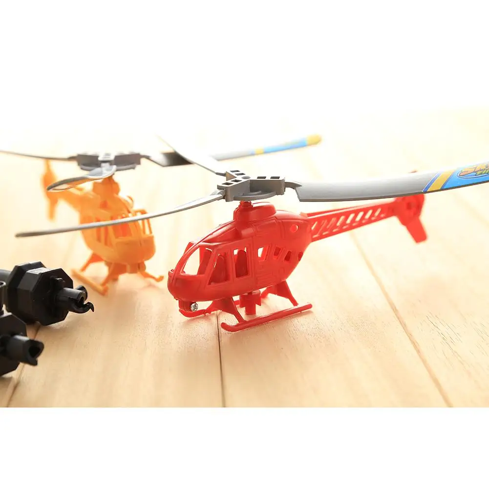 Aviation Model Copter Kids Toys Handle Pull Helicopter Plane Outdoor For Children Aircraft Playing Drone Gifts Beginner | Игрушки и