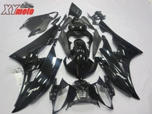 Motorcycle Fairing Kit For Yamaha YZF600 R6 06-07 Injection ABS Plastic Fairings R6 2006-2007 Gloss Black Bodyworks Motorcycle Fairing Kit For Yamaha YZF600 R6 06-07 Injection ABS Plastic Fairings R6 2006-2007 Gloss Black Bodyworks