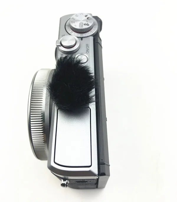 6 шт. глушитель ветра для Canon G7x Mark II Micromuff Sony RX100 III IV RX100M5 крышка микрофона G7X