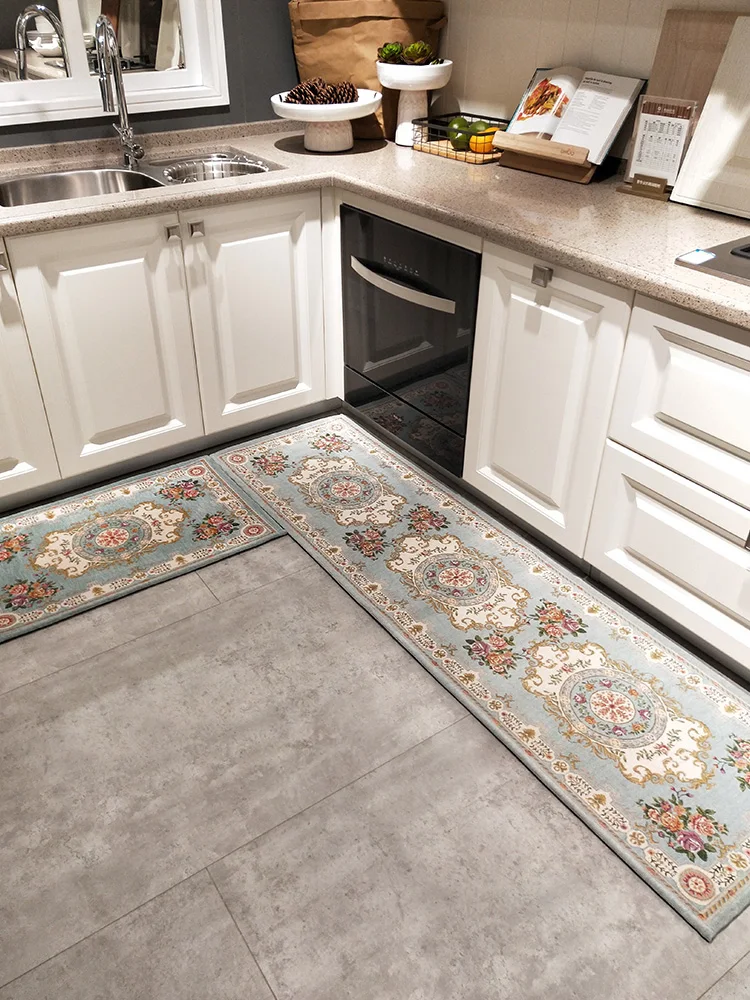 Кухонный Коврик для пола, водостойкий и маслостойкий бытовой грязный Коврик для прихожей, двери, коврик для спальни, ванной комнаты, Противоскользящий коврик для ног