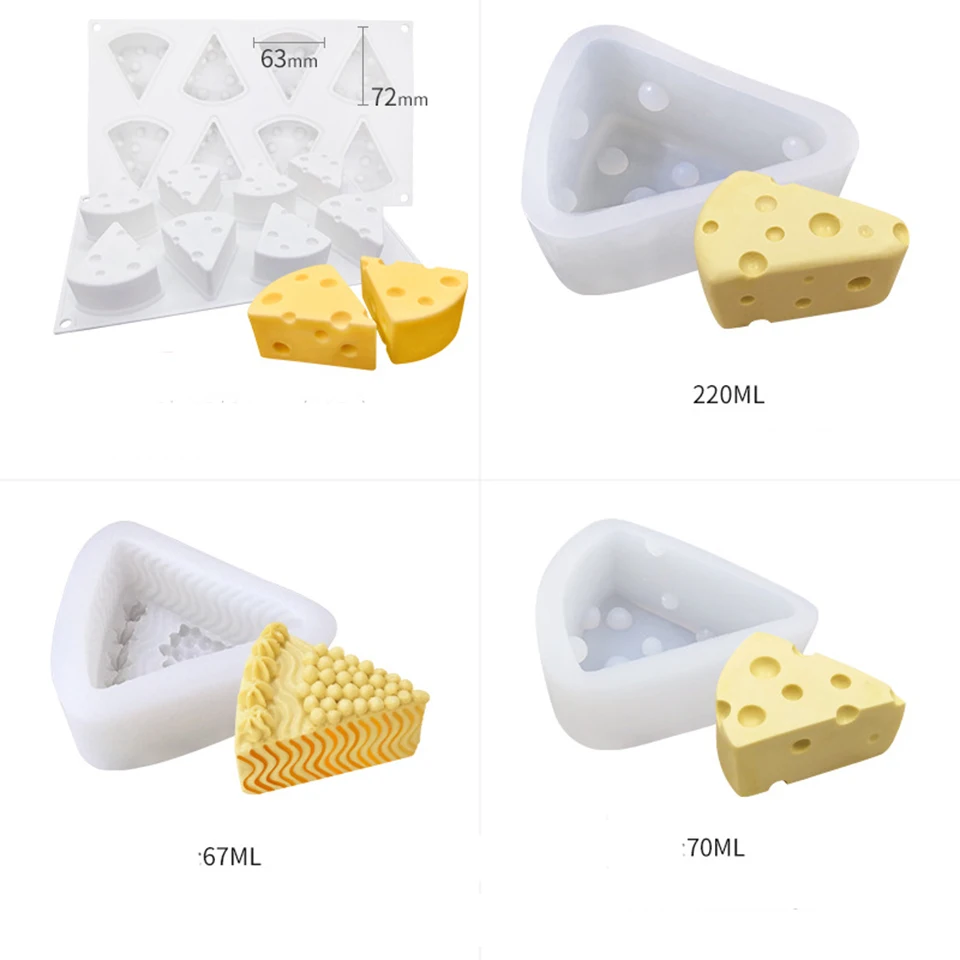 3D Cheese Mousse Mould  (5)