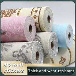 3D Wall Stickers Waterproof 3D Wallpaper Wall Decor 3D Self-Adhesive Panel Living Room Kitchen Children's Room Home Decoration