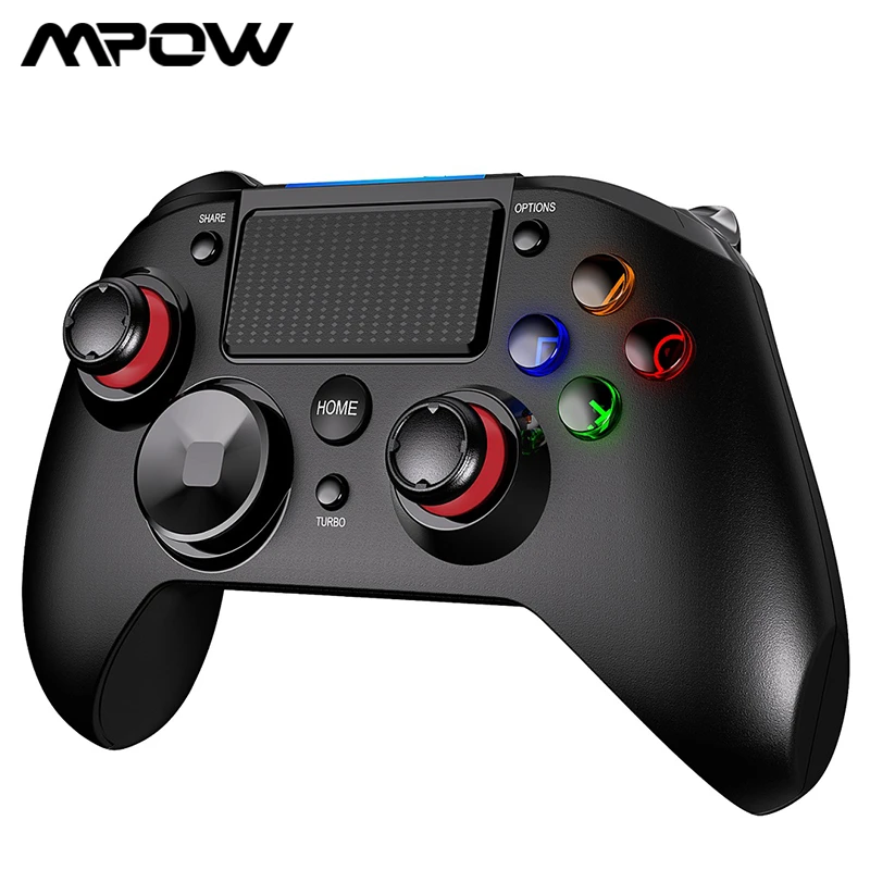 Mpow Pc263 Wireless Game Controller For Ps4 Ps5 Upgraded Joystick Gamepad Multiple Trigger Vibration For Mobile Phone Pc Windows Gamepads Aliexpress