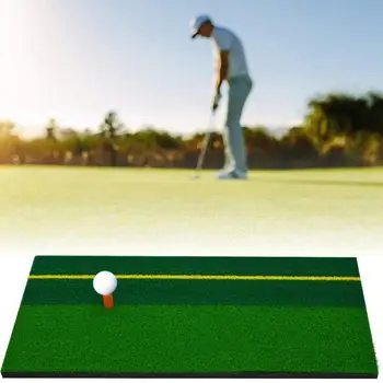 

Heavy Duty Golf Driving Chipping Hitting Mat Home Practice Mat 60 x 30cm Golf pad