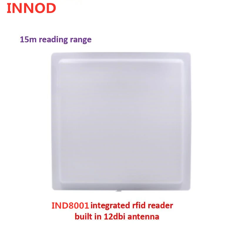 

12dbi long range uhf rfid antenna with 840-960mhz EPC Class1 Gen2 UHF module reader + free uhf rfid card label sample