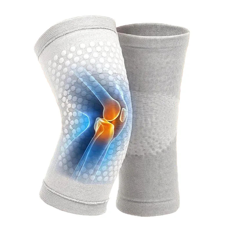 1 Pair Self-heating Knee Pads Warm Knee Brace For Arthritis Joints Pain Relief Security Protection Kneepads Support