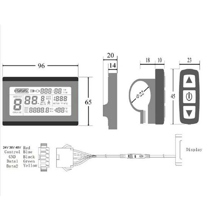 Perfect Electric Bicycle 24V 36V 48V Intelligent Control Panel Lcd Display Ebike Kt Controller Waterproof Option Lcd3 for Kunteng Displa 1 Perfect Electric Bicycle 24V 36V 48V Intelligent Control Panel Lcd Display Ebike Kt Controller Waterproof Option Lcd3 for Kunteng Displa 1