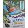 4.8x0.7m Lawn Water Slide Interactive Family Game Water Lawn Single Person Slide Toy Summer Gift Backyard Water for Play 5