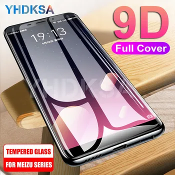 

9D Full Cover Tempered Glass on For Meizu M8 Lite M8 M6 M5 Note M6S M6T M5S M5C V8 Pro Screen Protector Protective Glass Film