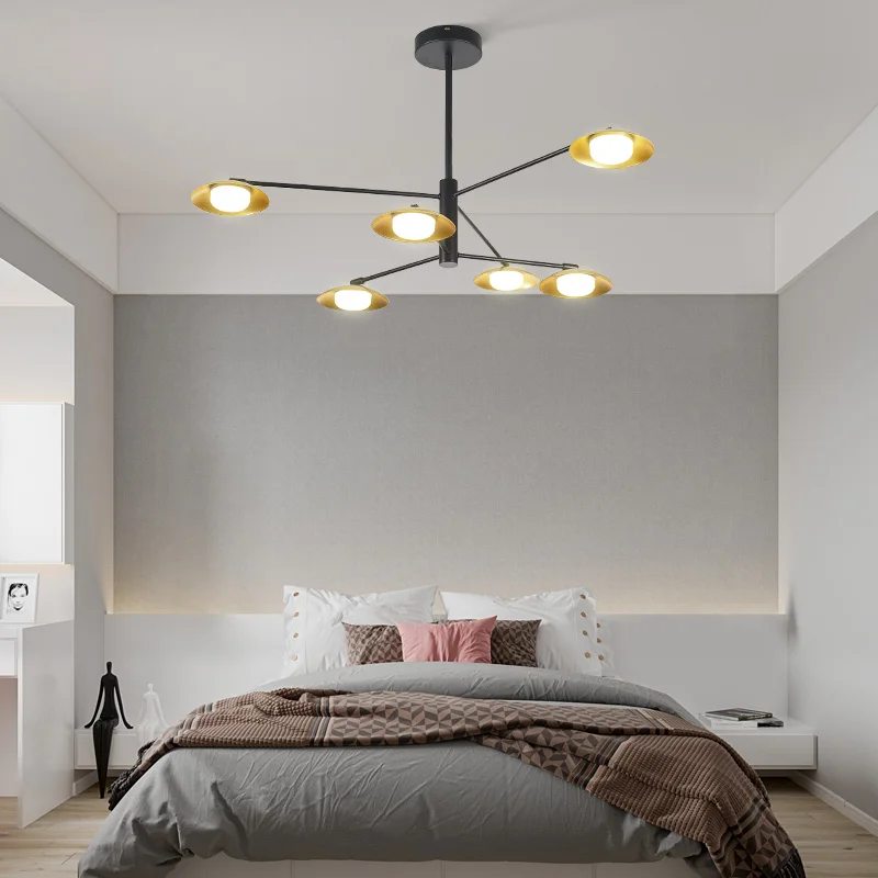 Post-modern luxury LED chandelier lighting Nordic Iron Creatice hanging lamp living room restaurant bedroom home deco fixtures
