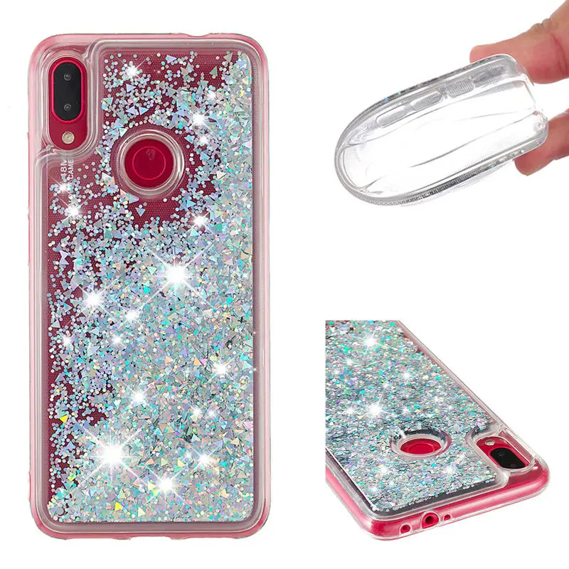 

For Xiaomi Redmi Note 7 Silicon Soft Cover For Redmi Note7 Note 7 Pro Note 7S Liquid Quicksand Silicon Shockproof Phone Cases