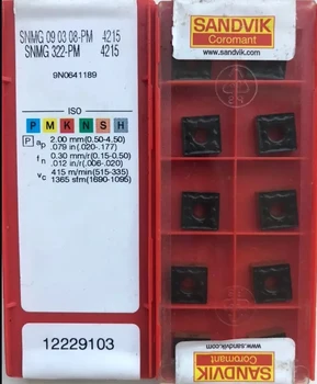 

10PCS CARBIDE INSERT SNMG090308-PM 4215
