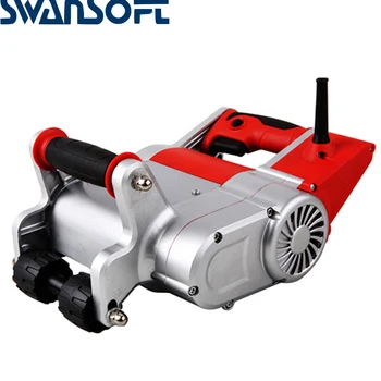 

1100W Slotting machine once forming dust-free wall slotting machine foam brick aerated block light brick grooving machine