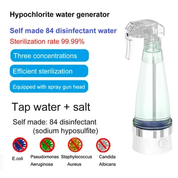 

Disinfection Water Maker Electrolytic Generator Sodium Hypochlorite Disinfectant Liquid Making Machine Air Sterilizer Sprayer