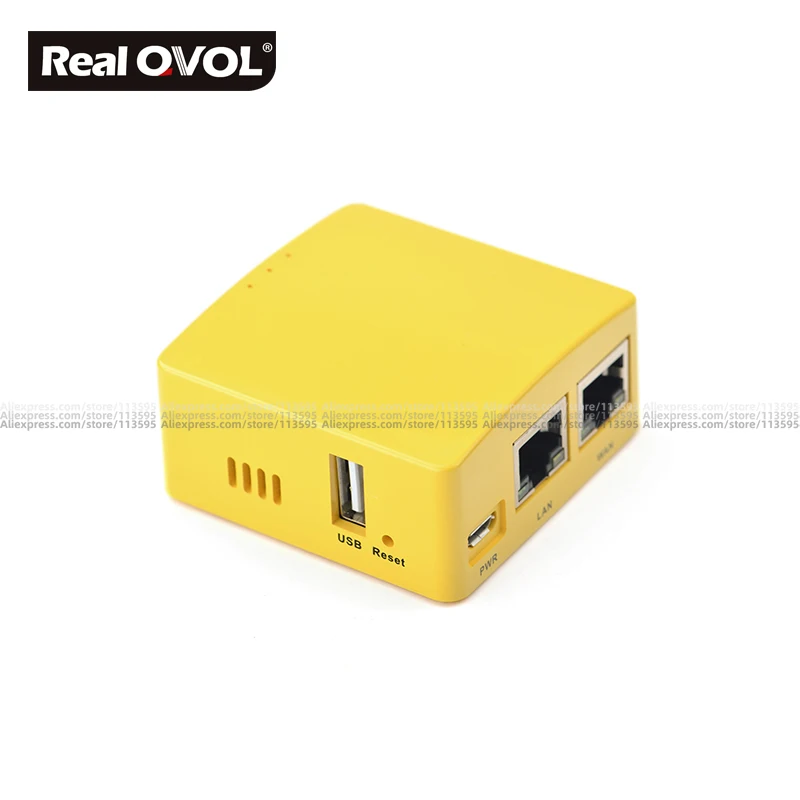 RealQvol FriendlyARM NanoPi R1S портативный маленький путь все Чи H3/H5 двойной гигабитный Ethernet порт 512 М памяти OpenWRT linux pi mini