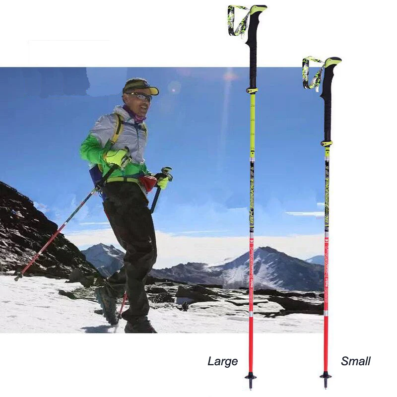 Tiang Lipat Wanita Berjalan Trekking 4