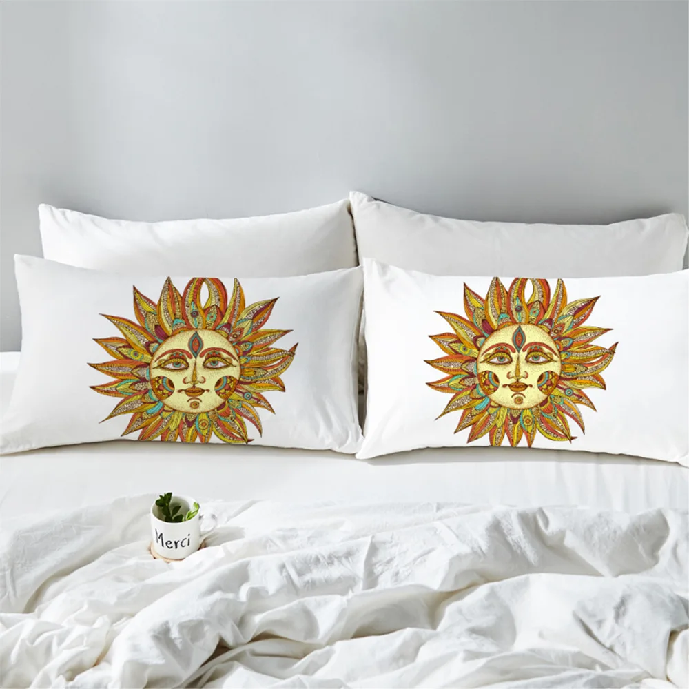 

50X90CM Flower Painting Cushion Cover For Home Decor Sunflower Dandelion Decprative pillows Polyester Home Throw Pillows