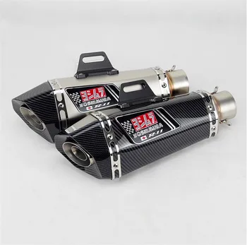 

51mm Universal motorcycle yoshimura exhaust muffler for Fz1 R6 R15 R3 ZX6R ZX10 Z900 1000 CBR1000 GSXR1000 K7 K8 K11 Db killer