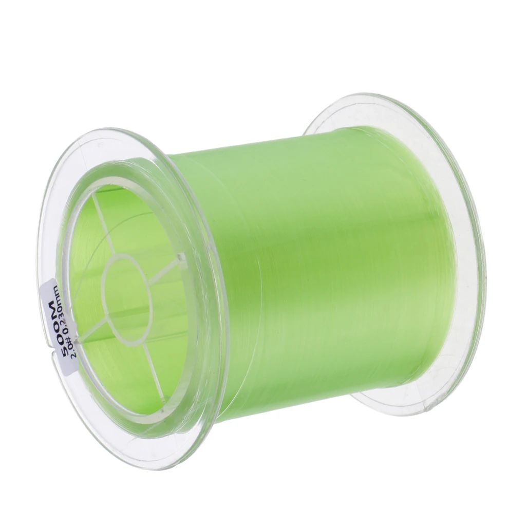 1 Roll 500m Fishing Line Nylon Line Monofilament Line Casting Fishing Line Ultra-high sensitivity with near zero stretch
