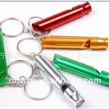 Металлический Свисток светодиодный маленький золотой свисток спасательный свисток 45*9 мм