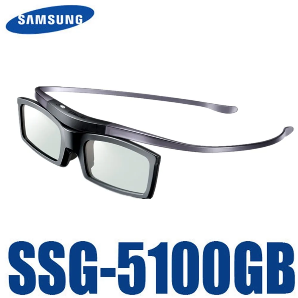 Lunettes de lunettes actives Bluetooth 3D Ssg-5100GB originales pour toutes les lunettes 3D de la série TV Samsung / SONY SSG5100