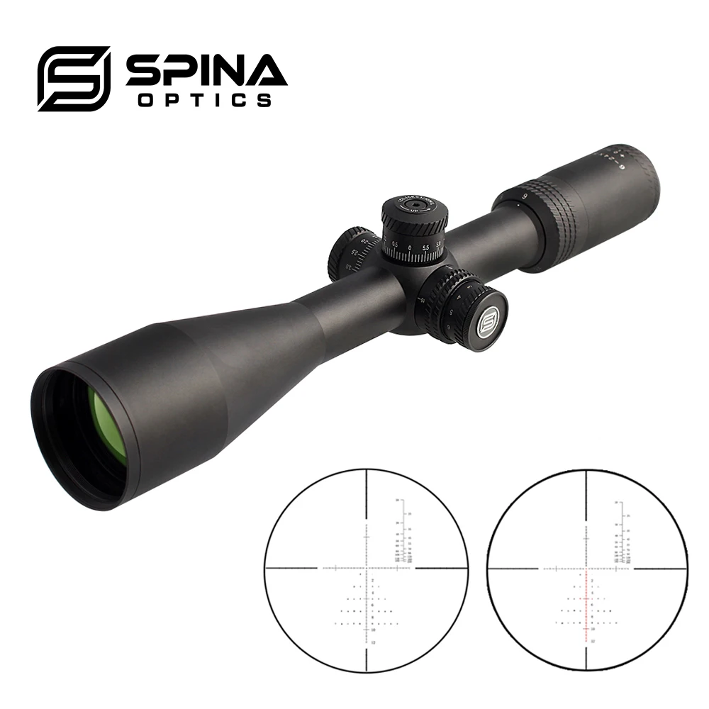 Тактический Оптический прицел SPINA OPTICS 6 24X50 оптический с красной подсветкой 11