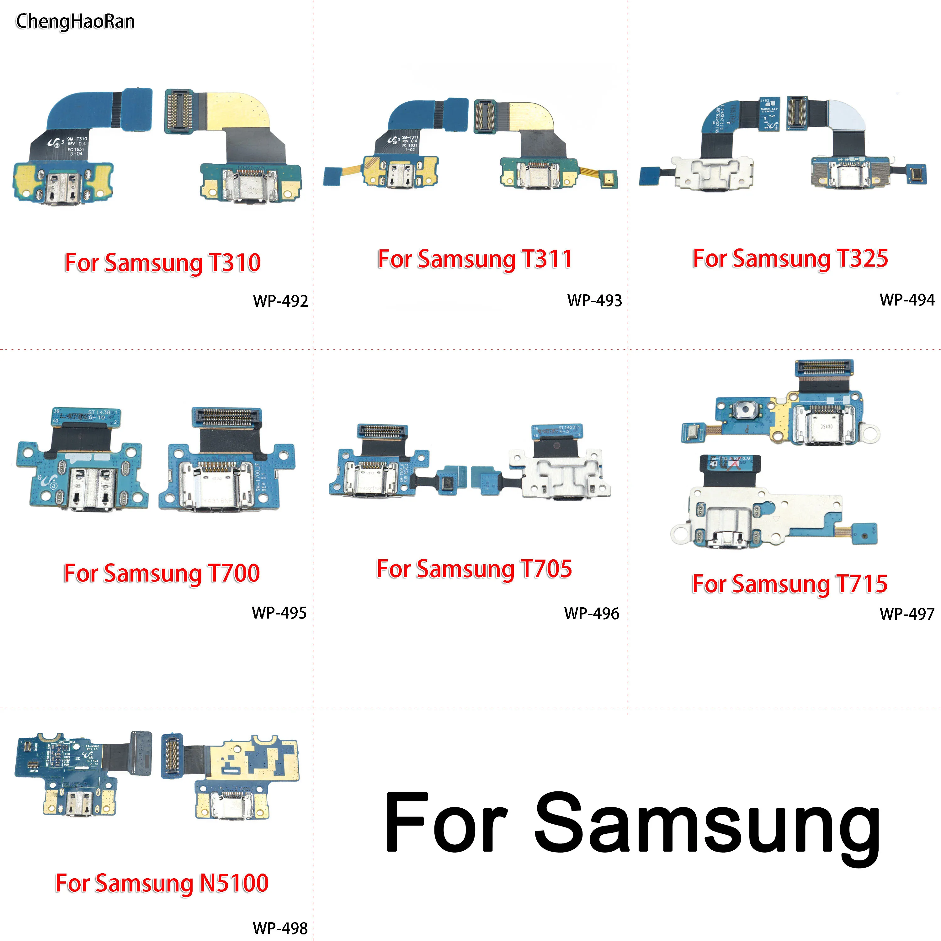 2 шт. USB плата для зарядки Микрофон PCB гибкий кабель Samsung Galaxy Tab 3 8 0 SM T310 T311 T325 T700 T705 T715