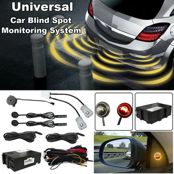 

Car Blind Spot Monitoring System Ultrasonic Sensor Lane Distance Assist Change Tool Radar Blind Spot Detection System Sensor