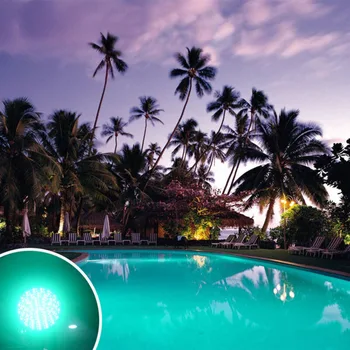 

45W RGB Colorful 468 LED Swimming Pool Light Bulb 120V E27 Remote Control Decor
