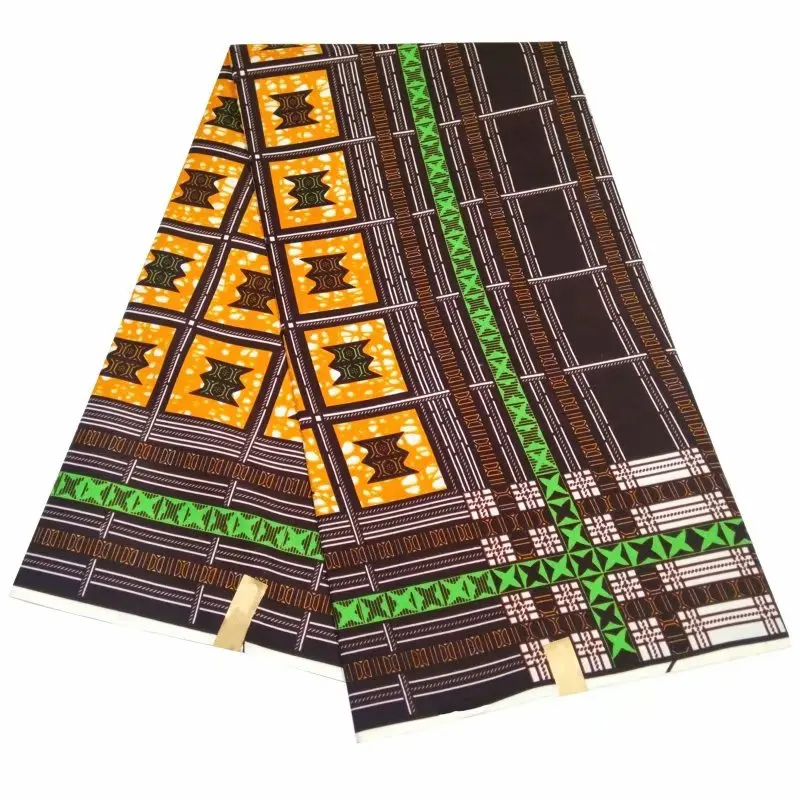 Полиэстер ткани для платья оптом африканская ткань Анкара Африканский Воск Принт tissus африканская ткань с принтом - Цвет: HS451119D28