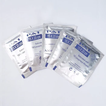 

30/100Pcs Wet wipes Alcohol Prep Swap Pad Wet Wipe Disposable Skin Clean Jewelry Care Cleaning For Antiseptic Mobile Disinfect