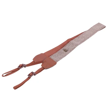 

Camera Shoulder Neck Strap Vintage Belt For All Dslr Camera Nikon Canon Sony Pentax (Brown)