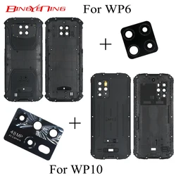 Original Battery Cover with Back Case Repair Replacement - Phone Accessory (WP6 Black Cover)