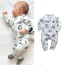 Newborn Infant Romper Cotton Long Sleeve Jumpsuits for Toddler Clothing