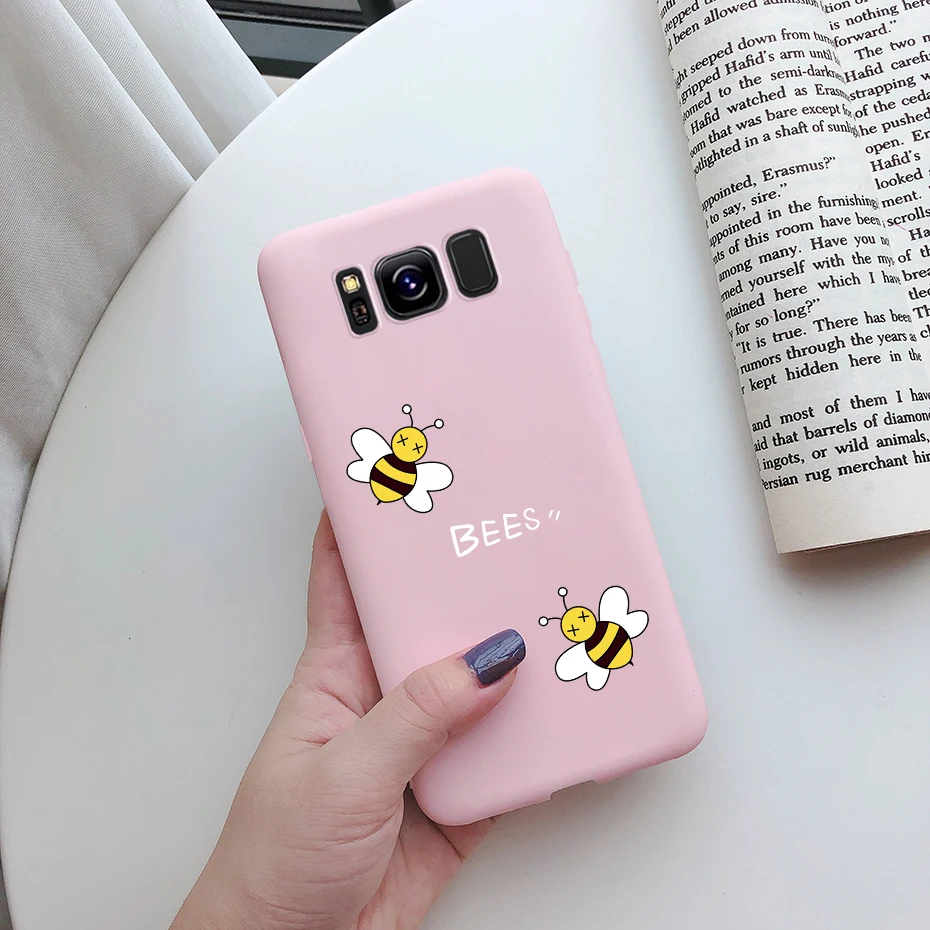 Für Samsung Galaxy S8 S8 Plus S8 + Samsung S8 S8 Plus Fall Abdeckung Silikon Nette Weiche Matte Zurück telefon Schutz Abdeckung Funda Fällen – Detail 8