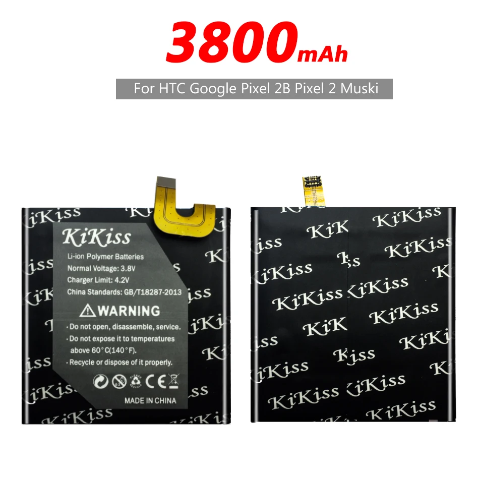 Бесплатный инструмент 3800 мАч батарея телефона BG2W для htc Google Pixel 2B Pixel 2 Muski+ номер отслеживания