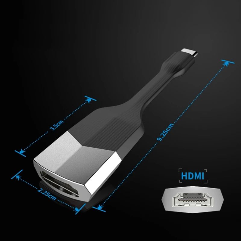 Кабель адаптера S8 type-C-HDMI USB 3,1-HDMI 4K кабель для мобильного компьютера HD