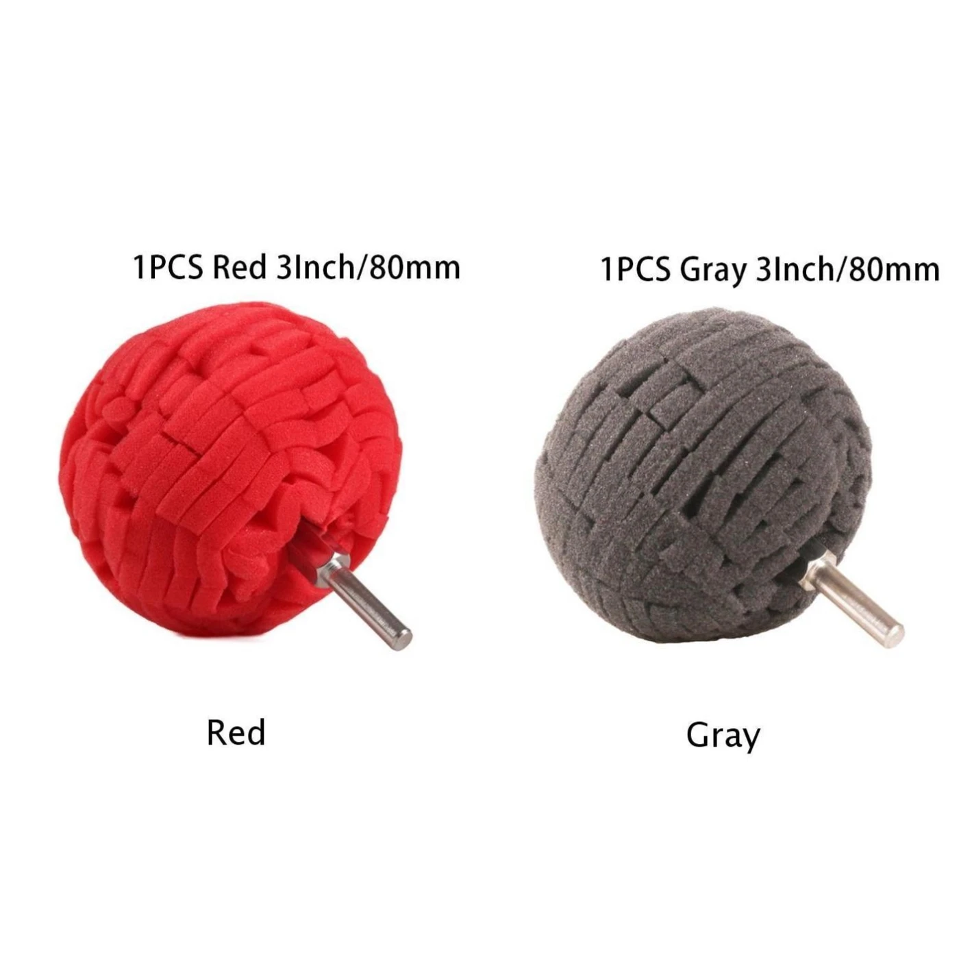 Полировка формы колодки пены с Дрель адаптер 3 дюймов 80 мм мяч Buff буфера горячий Accs