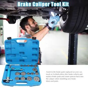 

Pneumatic Air Rear Disc Brake Caliper Piston Pad Compressor Wind Back Service Tool Kit Brake Caliper Tool Kit Auto Tools