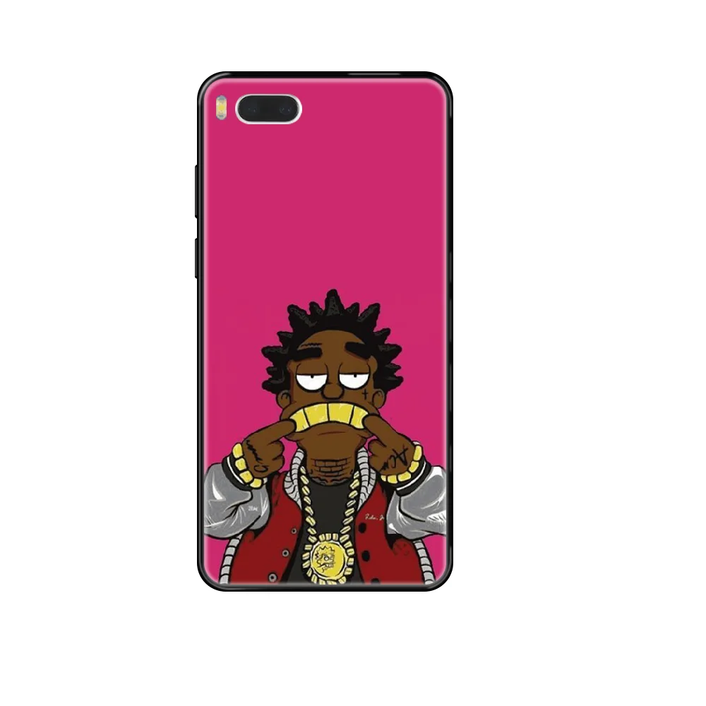 kodak black rap singer Phone case For Xiaomi Redmi Mi 3 5 6 8 9 A1 2 Max3 Mix2 X SE Lite Pro black 3D Etui tpu prime silicone