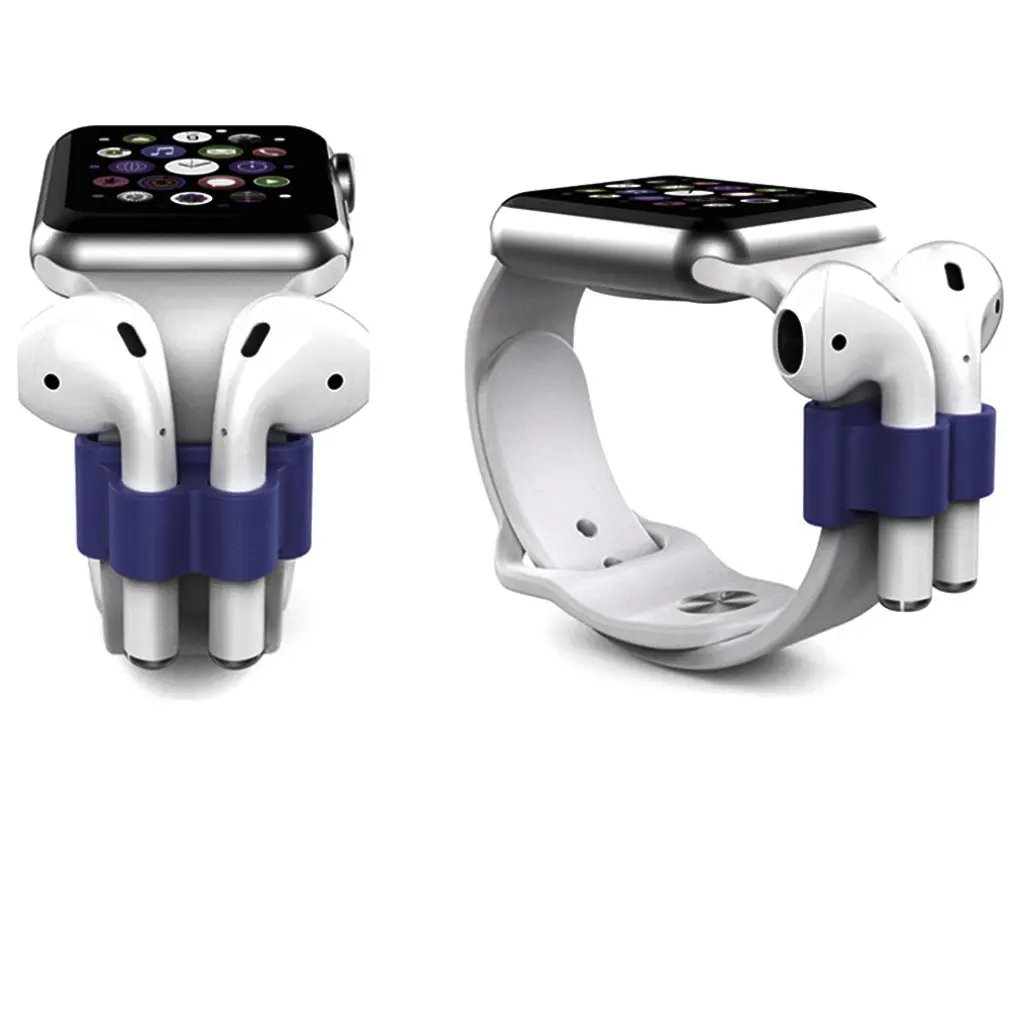 Применимый Apple airpods ремешок анти-потеря силиконовый рукав airpods 2 часы ремешок браслет с пряжкой кронштейн