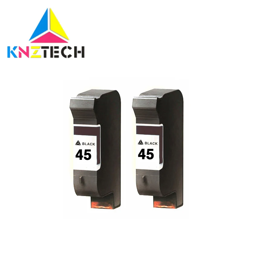 Чернильные картриджи KNZTECH 51645A, совместимые с hp 45, совместимые с hp 45 Deskjet 710c 712c 720c 722c 815c 820 и т. Д