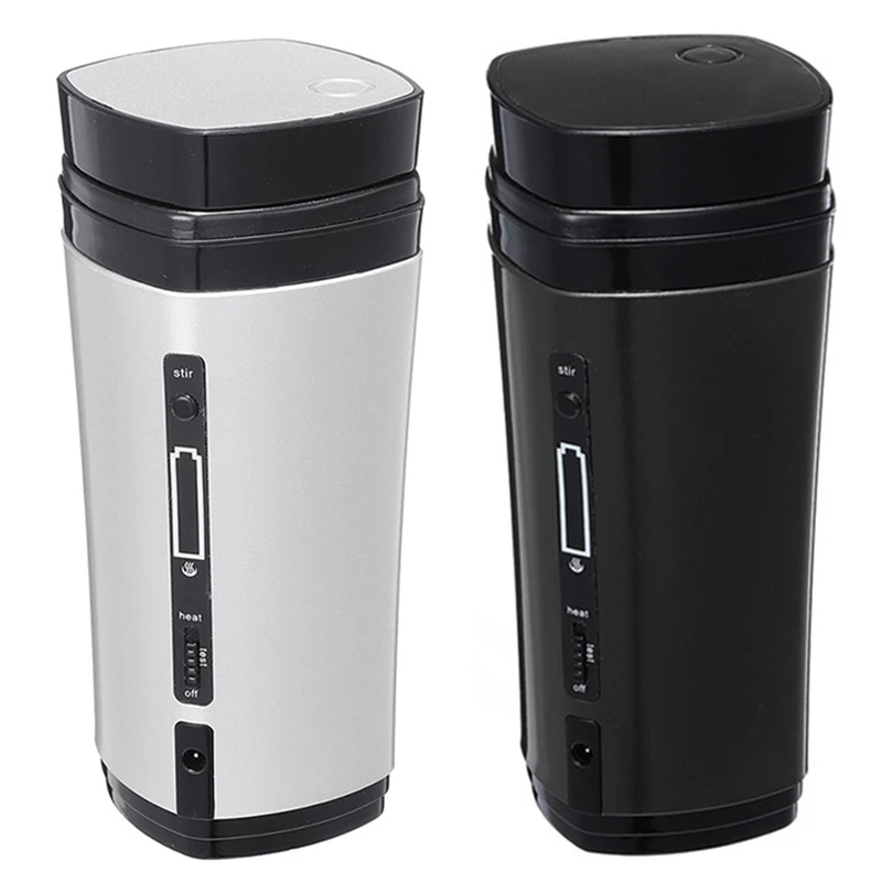 USB Heating Coffee Cup Travel Self Stirring Mixing Cups Bottle Mug Bl 