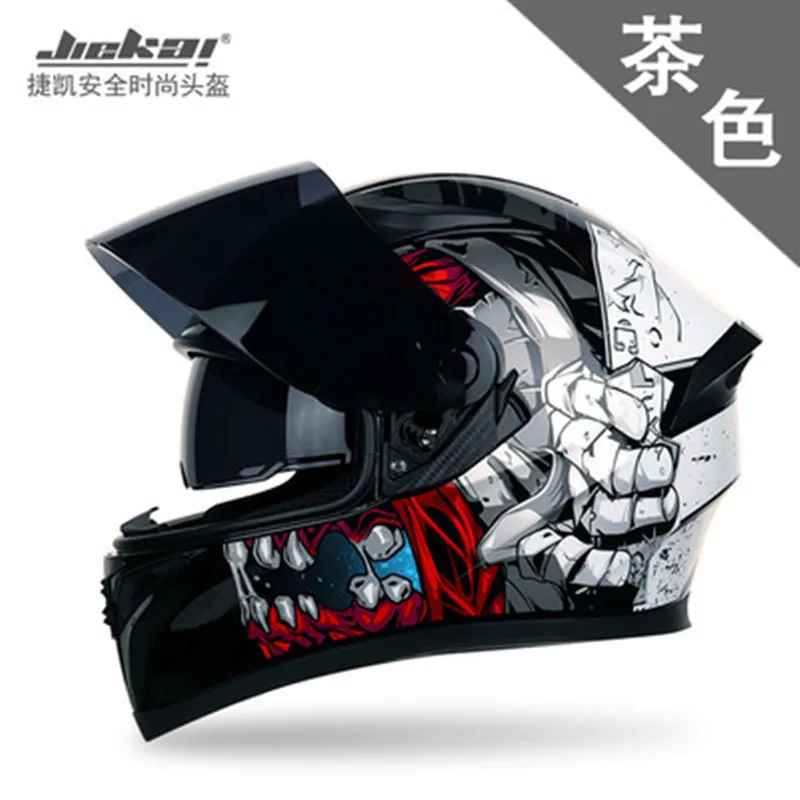 Capacete, Мото шлем Jiekai 316 двойной объектив полный шлем для лица мото rcycle шлем для бега по пересеченной местности шлем для мотокросса
